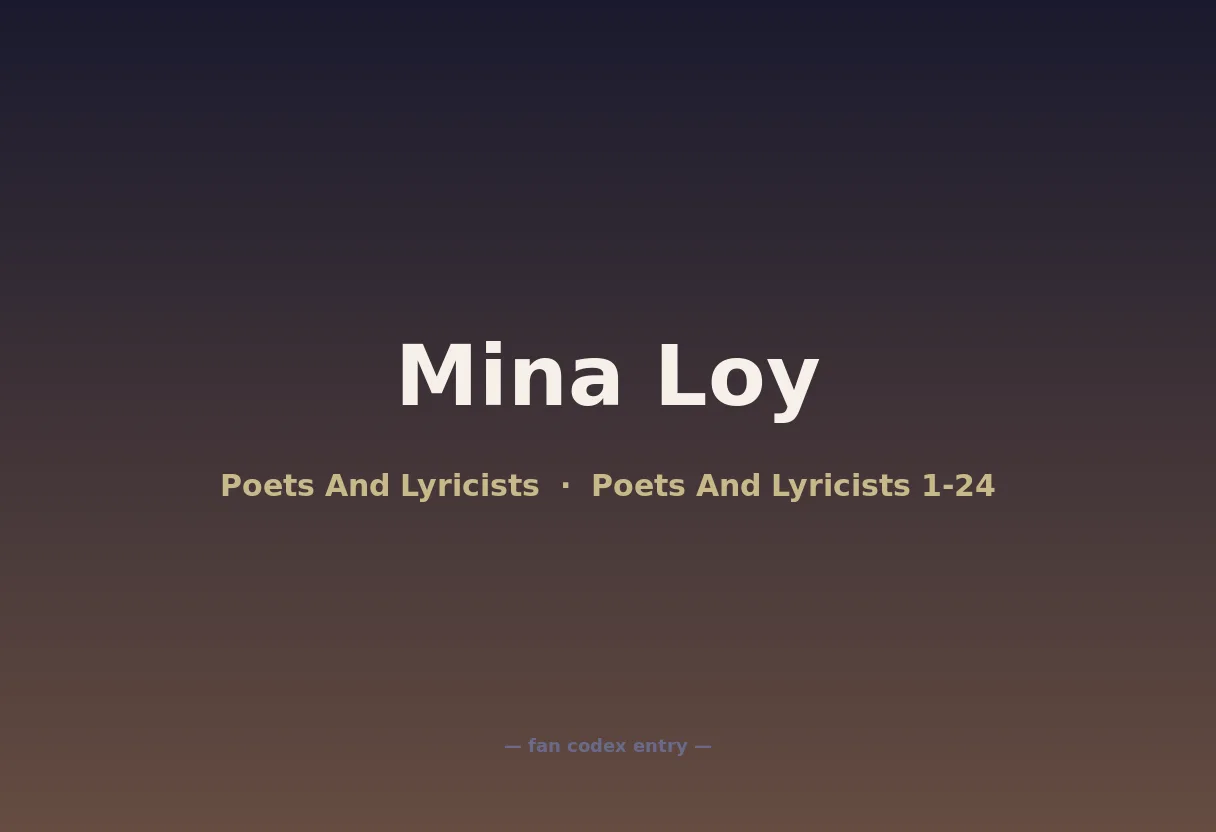 Mina Loy